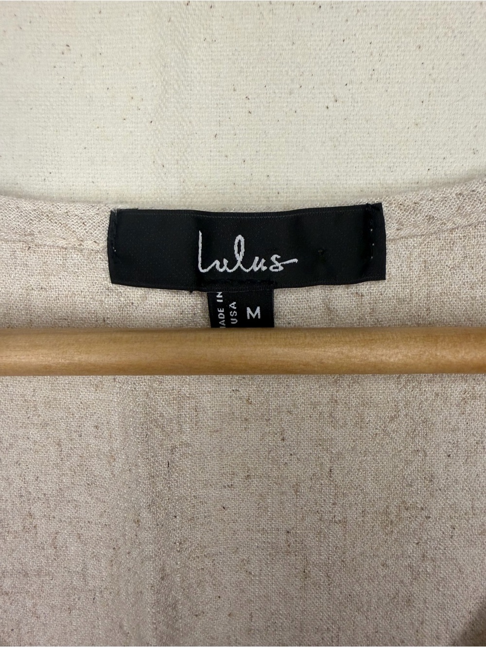 Lulu's Cream Button-Front V-Neck Sleeveless Top - Picture 2 of 3